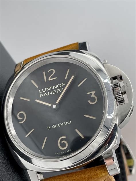 panerai handaufzug 8 tage|Panerai Luminor Destro Otto Giorni PAM 1655 44mm .